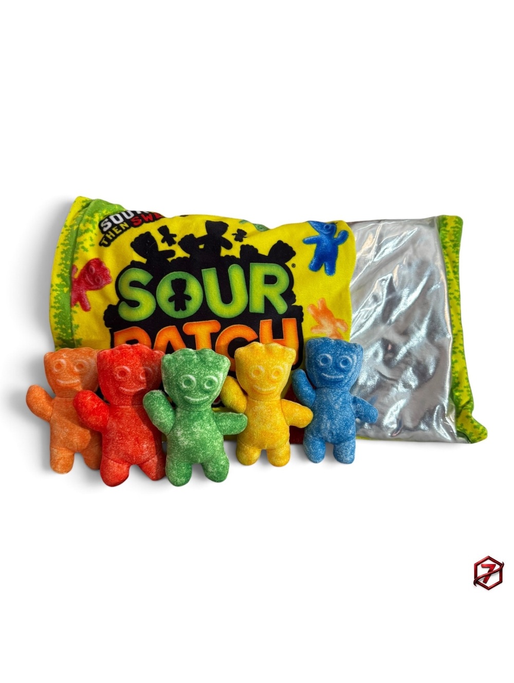 Sour Patch Kids Iscream 6-Piece Pillow Set 5 Mini Plush Complete 18”